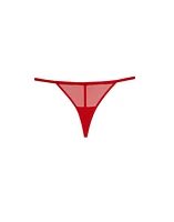 Adore Me Claussine G-String Panties Dark Red at Nordstrom,