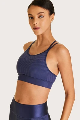 ALALA Mirage Cami Bra in Navy at Nordstrom