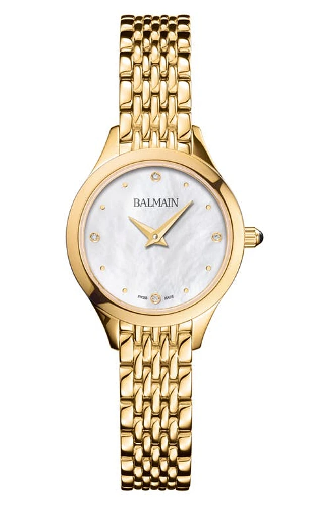 BALMAIN WATCHES de Balmain Bracelet Watch, 25mm in Yellow Gold Pvd Coating at Nordstrom