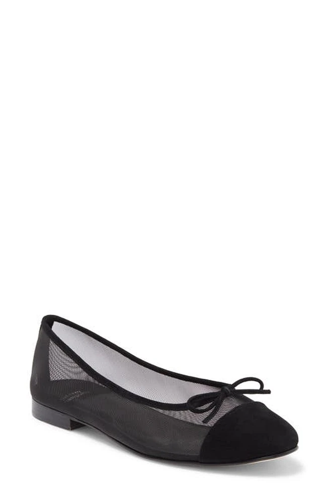 Jeffrey Campbell Releve Metallic Flat Mesh Black at Nordstrom,