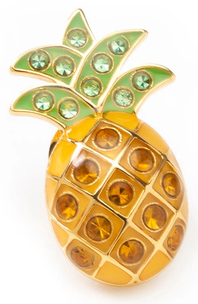 Cufflinks, Inc. Pineapple Lapel Pin in Gold at Nordstrom