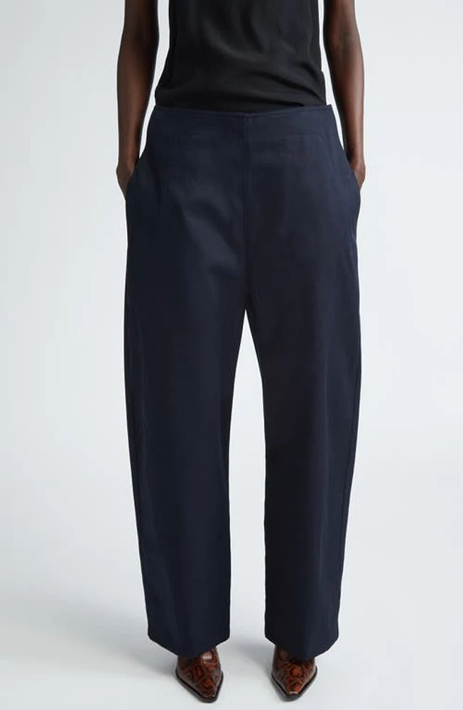 Bottega Veneta Cotton Twill Pants Midnight Blue at Nordstrom, Us