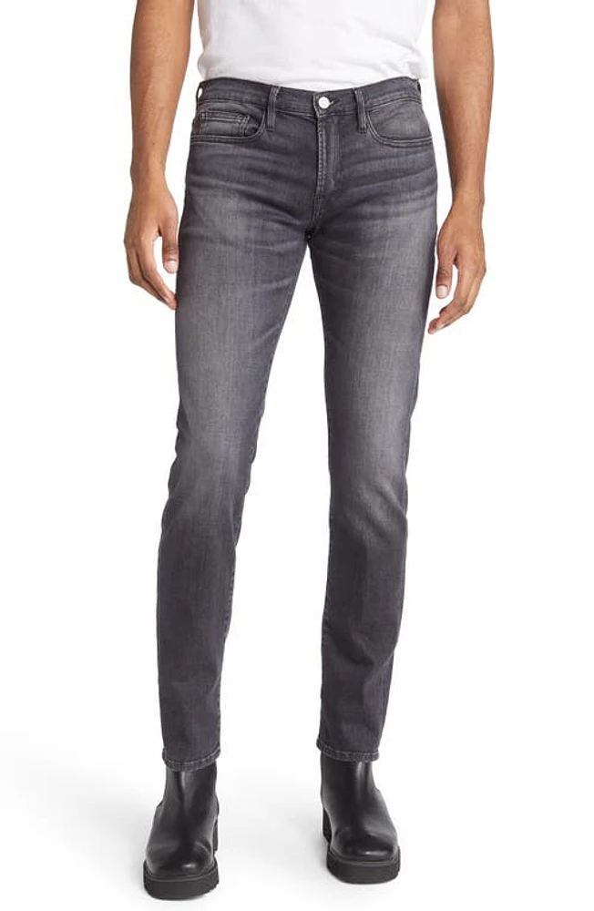 FRAME L'Homme Degradable Slim Fit Organic Cotton Jeans at Nordstrom,