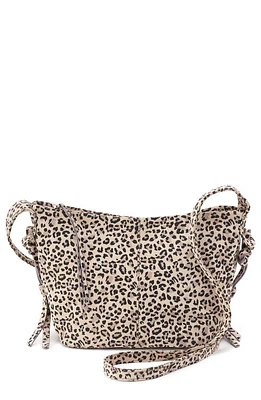 HOBO Bonita Leather Crossbody Bag in Mini Leopard at Nordstrom