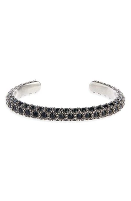 Isabel Marant Funky Ring Cuff Bracelet Black/Silver at Nordstrom,