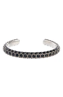 Isabel Marant Funky Ring Cuff Bracelet Black/Silver at Nordstrom,