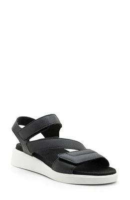 ara Marina Ankle Strap Sandal Black at Nordstrom,