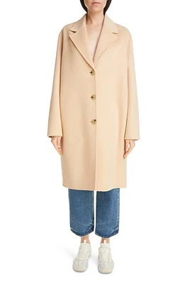 Acne Studios Avalon Double Face Wool & Alpaca Coat Warm Beige at Nordstrom, Us