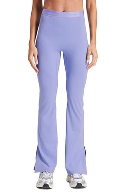 BANDIER Sport Logo Slit Flare Leggings Jacaranda at Nordstrom,