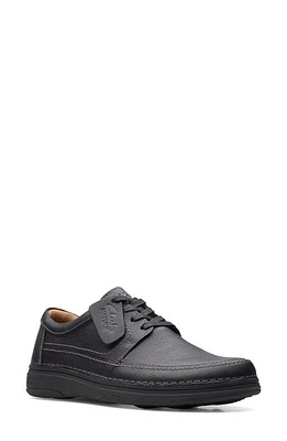 Clarks(r) Nature 5 Lace-Up Sneaker Black Leather at Nordstrom,