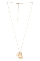 Ettika Long Zodiac Charm Necklace in Sagittarius at Nordstrom