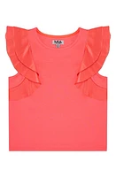 MIA New York Kids' Flutter Sleeve Top at