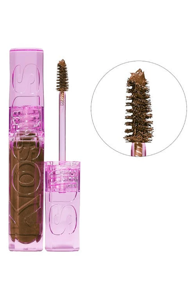 Kosas Air Brow Tinted Volumizing Treatment Gel in Medium Chocolate Brown at Nordstrom