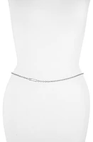 VIDAKUSH Safety Pin Charm Belly Chain at Nordstrom,