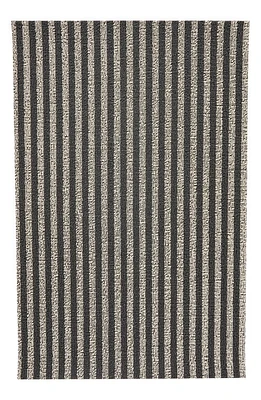 Chilewich Breton Stripe Door Mat in Gravel at Nordstrom