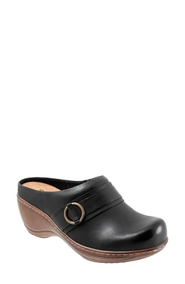 SoftWalk Macintyre Clog Black at Nordstrom,