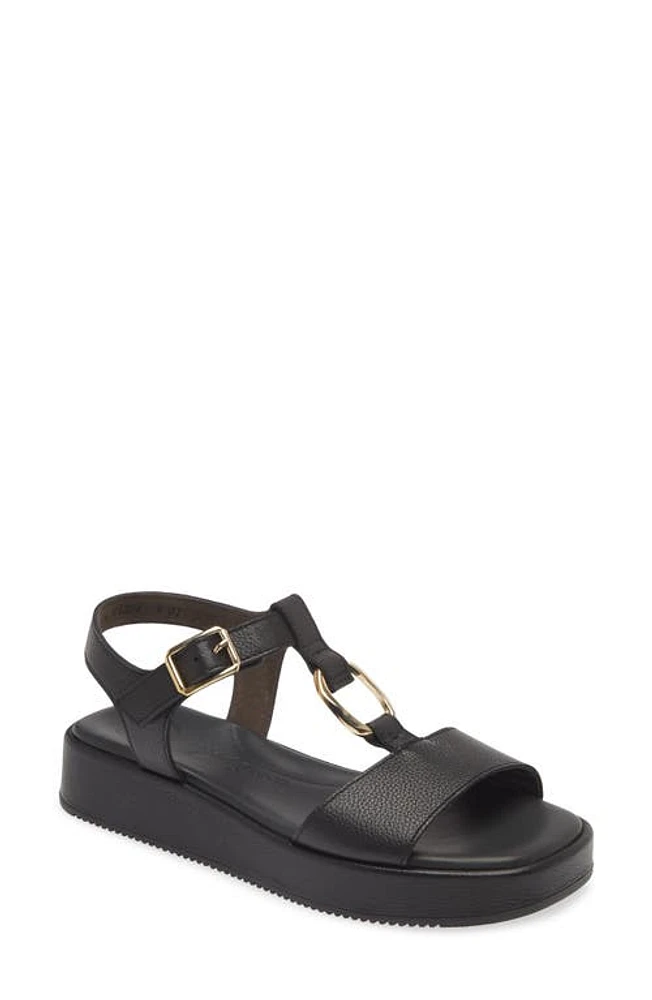 Paul Green Taos Platform Sandal Leather at Nordstrom,