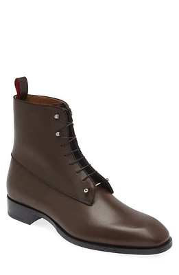 Christian Louboutin Chambeliboot Flat Piercing Detail Boot at Nordstrom,