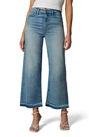 Joe's The Mia High Waist Release Hem Ankle Wide Leg Jeans in Psychedelic at Nordstrom, Size 30