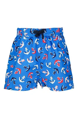 Rachel Riley Anchor Swim Trunks Blue at Nordstrom, M