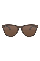 Oakley Frogskins 55mm Square Sunglasses in Brown Tortoise/Brown at Nordstrom