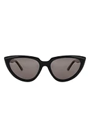 Banbé The Paloma Polarized Cat Eye Sunglasses in Black-Jet at Nordstrom