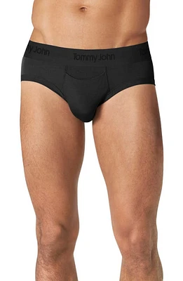 Tommy John Second Skin Briefs in Black at Nordstrom, Size Large
