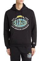 BOSS x NFL Touchback Graphic Hoodie Los Angeles Chargers Black at Nordstrom,