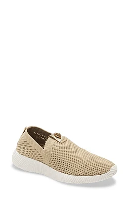 Kurt Geiger London Lorna Slip-On Sneaker Gold Fabric at Nordstrom,