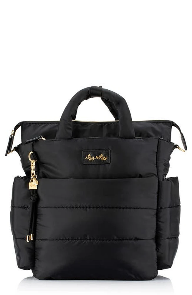 Itzy Ritzy Dream Convertible Diaper Backpack in Black at Nordstrom