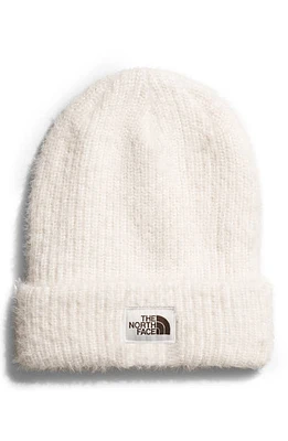 The North Face Salty Bae Knit Beanie in Gardenia White at Nordstrom