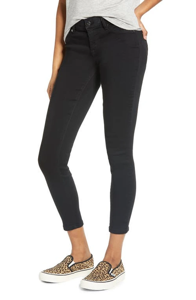 1822 Denim Ab-Solve Skinny Jeans Black at Nordstrom,