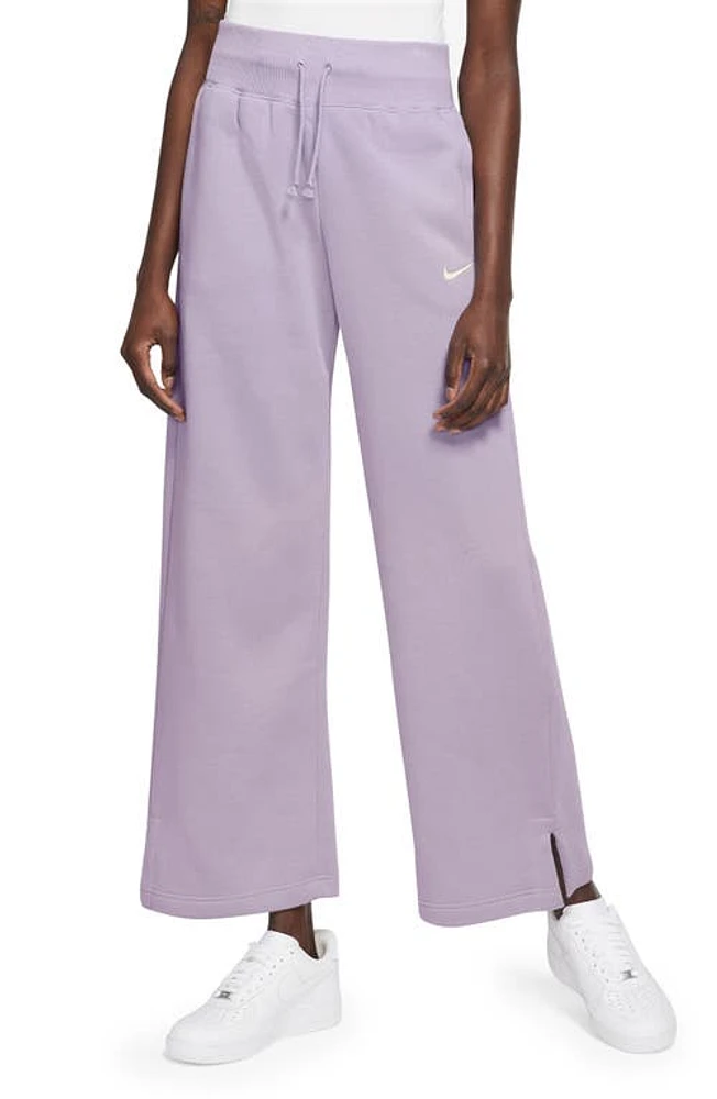 Nike Sportswear Phoenix High Waist Wide Leg Sweatpants at Nordstrom,