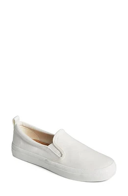 SPERRY TOP-SIDER Crest Twin Gore Seacycled Sneaker in White at Nordstrom, Size 6.5