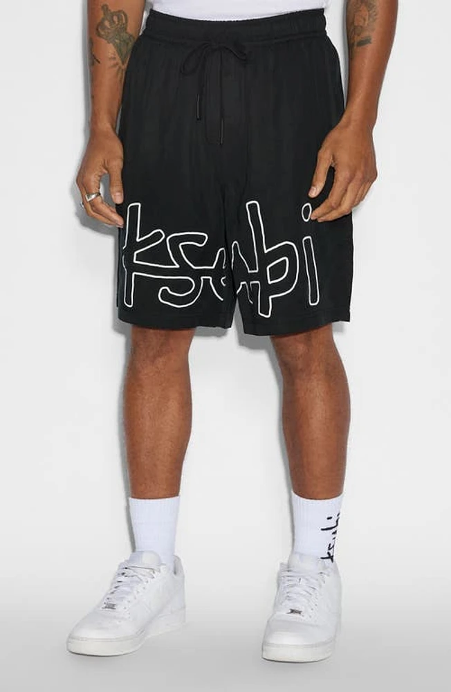 Ksubi 1999 Life Drawstring Shorts Black at Nordstrom,