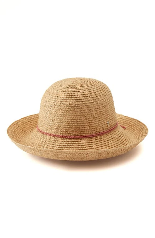 Helen Kaminski Prima 10 Raffia Hat in Natural/Pomelo at Nordstrom