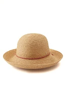 Helen Kaminski Prima 10 Raffia Hat in Natural/Pomelo at Nordstrom