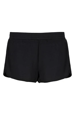 LIVELY The Terry Women's Lounge Shorts Jet Black at Nordstrom,