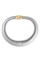 IVI Los Angeles Chunky Gaia Necklace in Silver at Nordstrom, Size 17