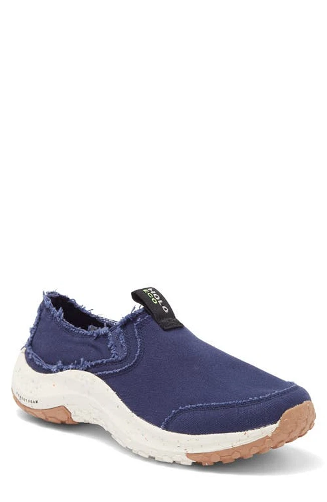 HOLO Footwear Athena Canvas Slip-On Shoe in Indigo at Nordstrom, Size 13