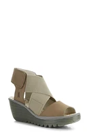 Fly London Yuba Platform Wedge Sandal at Nordstrom,