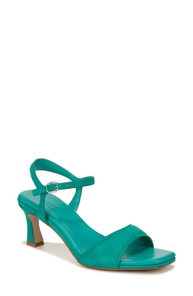 27 EDIT Naturalizer Grace Ankle Strap Sandal Jade Green Suede at