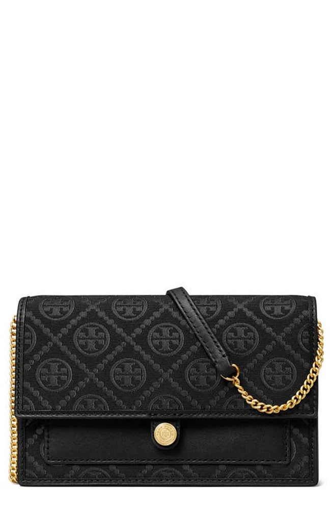 Tory Burch T Monogram Wallet on a Chain in at Nordstrom