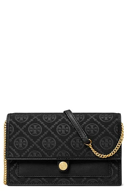 Tory Burch T Monogram Wallet on a Chain in at Nordstrom