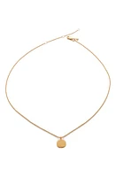 Monica Vinader Siren Petal Necklace in 18Ct Gold On Sterling S at Nordstrom