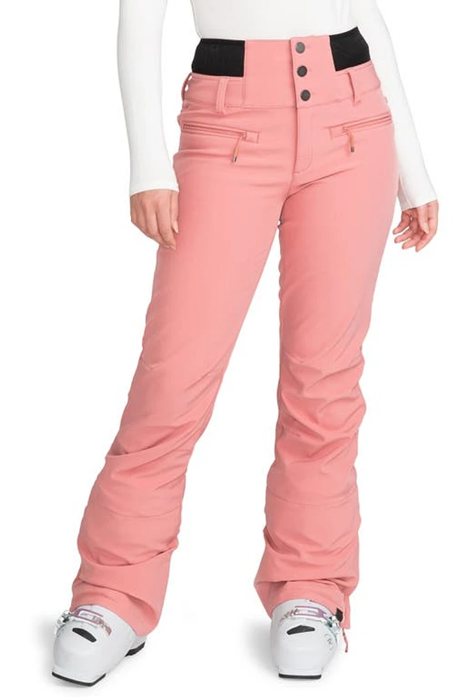 Roxy Rising High Waterproof Shell Snow Pants at Nordstrom,