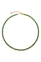 Monica Vinader x Kate Young Tennis Necklace in 18Ct Gold Vermeil On Sterling at Nordstrom