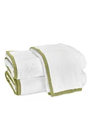 Matouk Enzo Guest Bath Towel in Grass at Nordstrom, Size Guest Towel