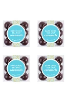 sugarfina Dark Chocolate Sea Salt Caramel 3-Piece Candy Cubes in Blue at Nordstrom