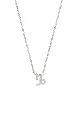 BYCHARI Zodiac Pendant Necklace in Capricorn at Nordstrom